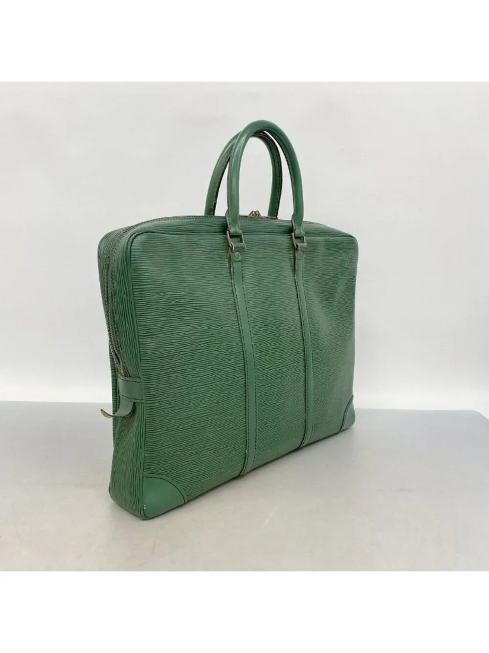 Louis Vuitton Business Bag Epi Porte Documents Voyage Borneo Green